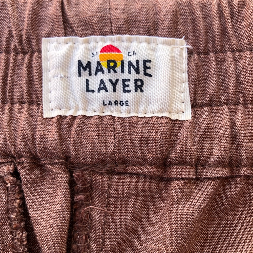 Marine Layer Allison trouser pant size L - Picture 2 of 12